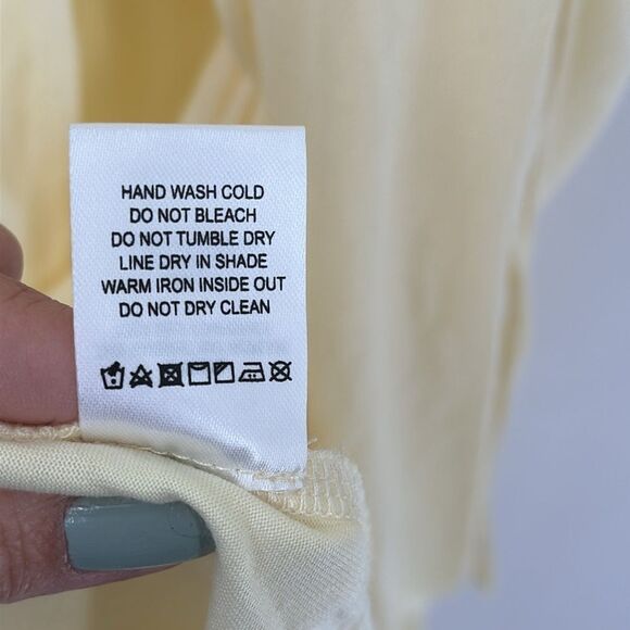 Song Of Style Womens Jovi Maxi Midi Lace Up Dress L - Picture 7 of 9